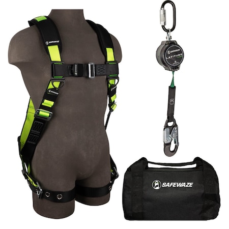 Safewaze Fall Protection Kit, Size: L/XL FS143-L/XL